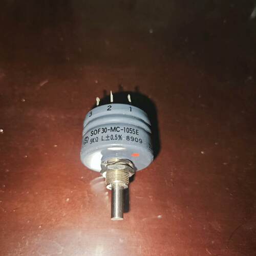 SOF30-MC-1055E 自动舵电位器 5KΩ ±0.5%精度议价维修