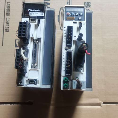 议价松下伺服驱动器MBDKT2510E，拆机包好，实物图，外壳有维修