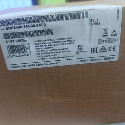 6GK5400-8AS00-8AP2 PLC工控模块 工业自动化配件可议价议价维修