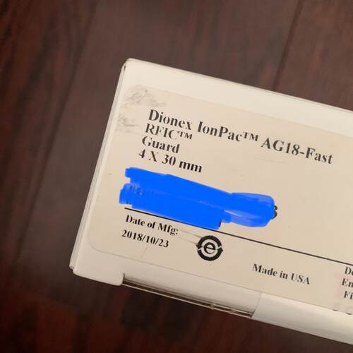 AG18-Fast 色谱柱 Dionex IonPac Guard 4X30mm议价维修