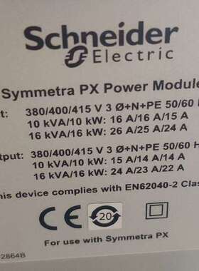 议价NEW施耐德 SYPM10K16H APC Symmetra PX维修