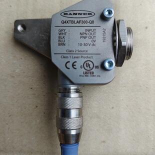 Q4XTBLAF300-Q8 激光传感器 邦纳工业工控自动化感应器件议价维修