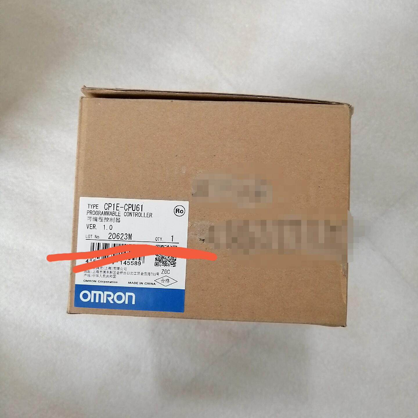 CP1E-CPU61 可编程控制器 带证书议价维修