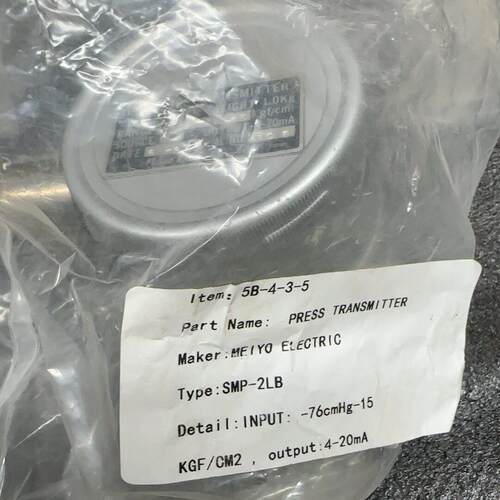 SMP-2LB 压力传感器 Meiyo Electric 4-20mA输 工业用议价维修