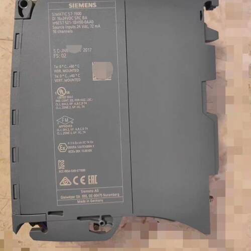 6ES7 521-1BH50-0AA0 工控数字输入模块 16通道24Vdc议价维修
