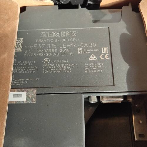 6ES7 315-2EH14-0AB0 CPU模块 工控机电机械五金配件议价维修