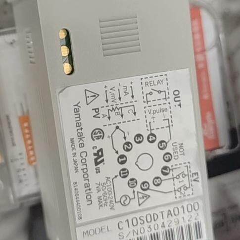 C10S0DTA0100 YAMATAKE 温控器 工业工控温度控制装置议价维修