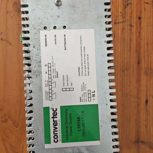 议价Convertec变桨充电器L1014A，250V DC/1维修