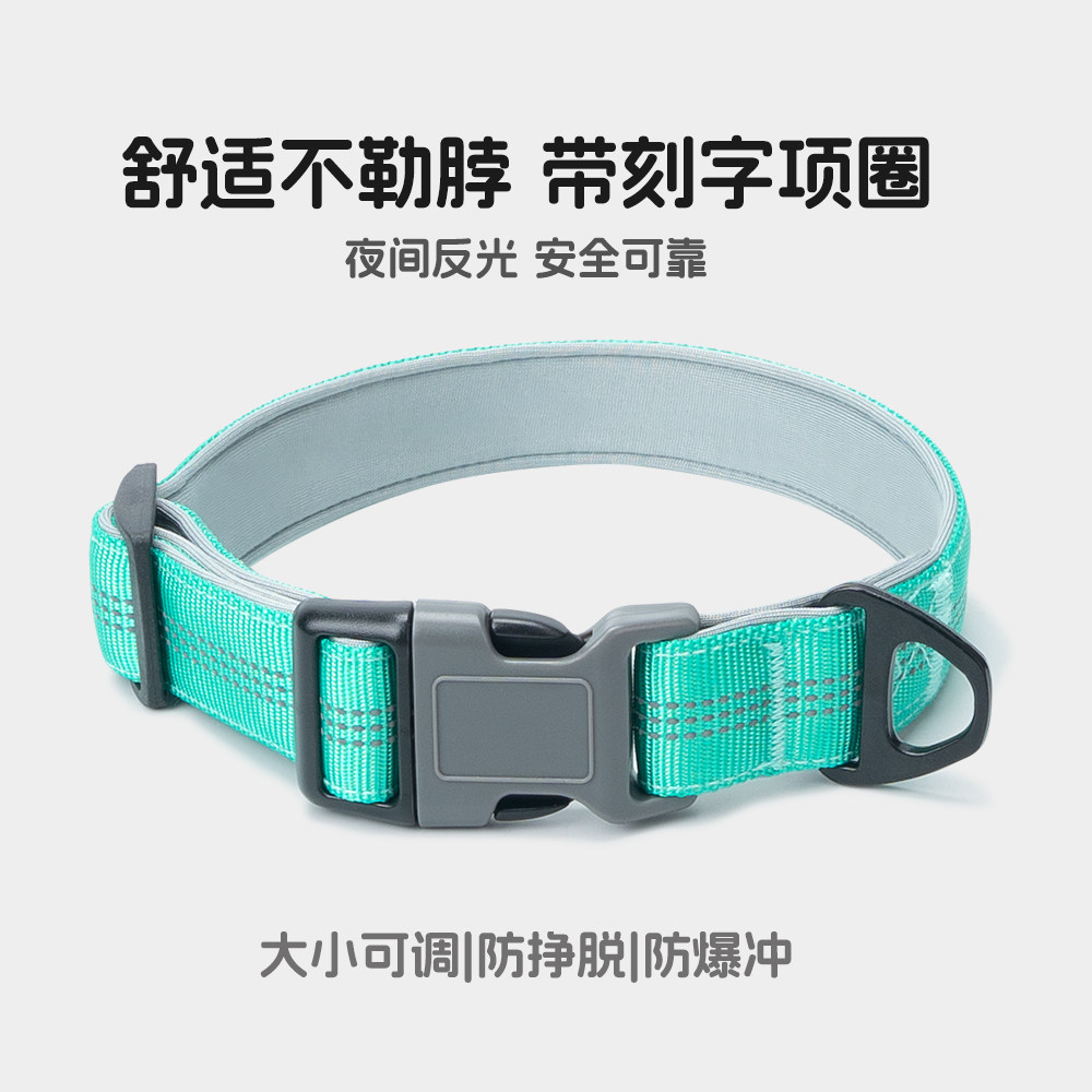 狗用可定制刻字防丢项圈