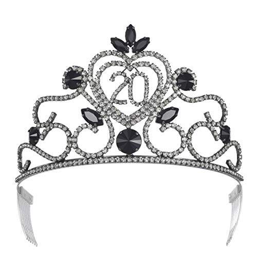 jehehubo 20th birthday tiaras crowns women 20th birthday que