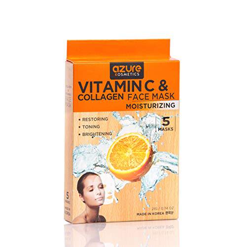 Collagen and Vitamin C Moisturizing Face Mask by Azure - Redin the Standard Parts/Parts/Industrial consumables, currency Hardware, Other Hardware category - from Buy2taobao.com to provide professional Taobao agent buy service