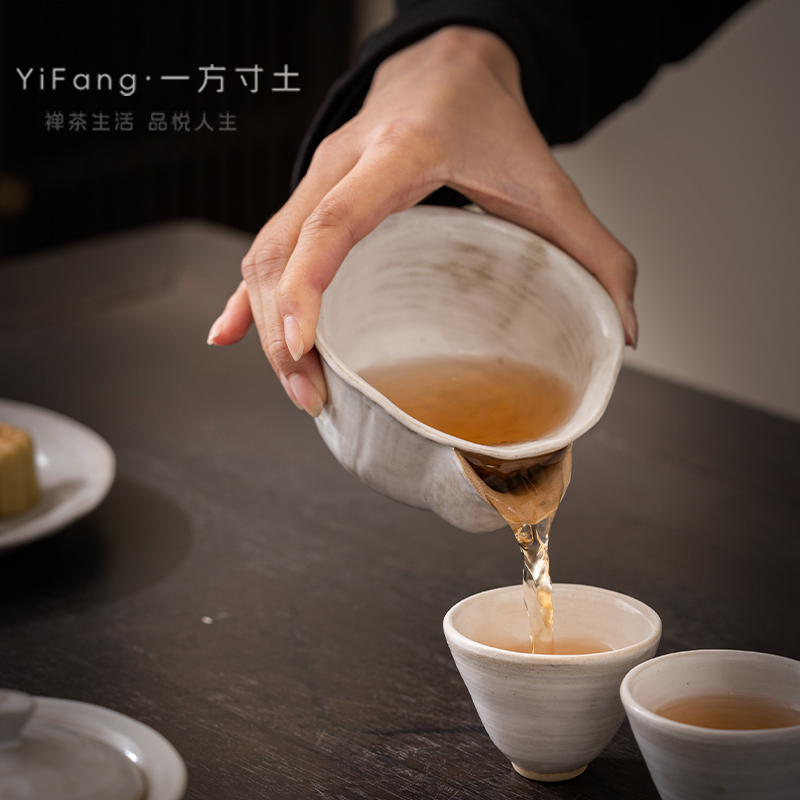 复古带过滤公道杯茶杯匀茶器