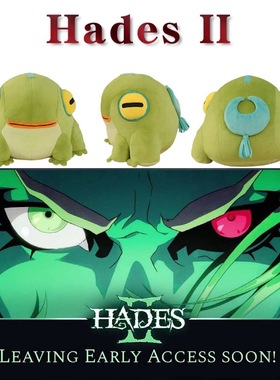 跨境新品Hades II毛绒玩具游戏周边创意卡通玩偶公仔男孩女孩礼物