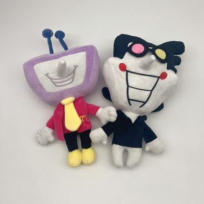 跨境Deltarune Spamton Tenna 三角符文电视人毛绒玩具玩偶公仔