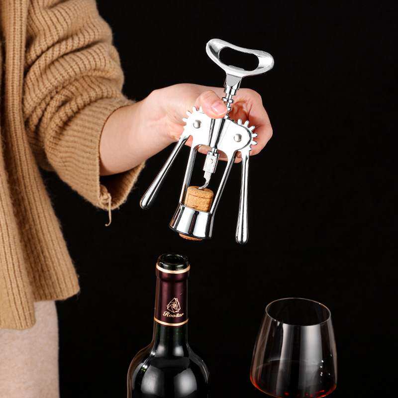 红酒开瓶器多功能葡萄酒开酒器家用钢启瓶起瓶器起子起酒器
