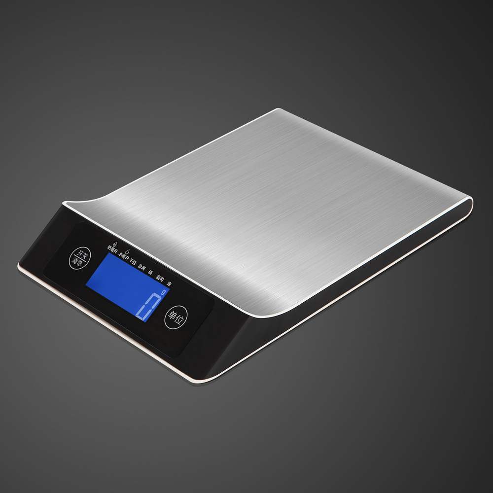 新款长协家用不锈钢厨房秤15千克邮包秤电子秤台秤5kg