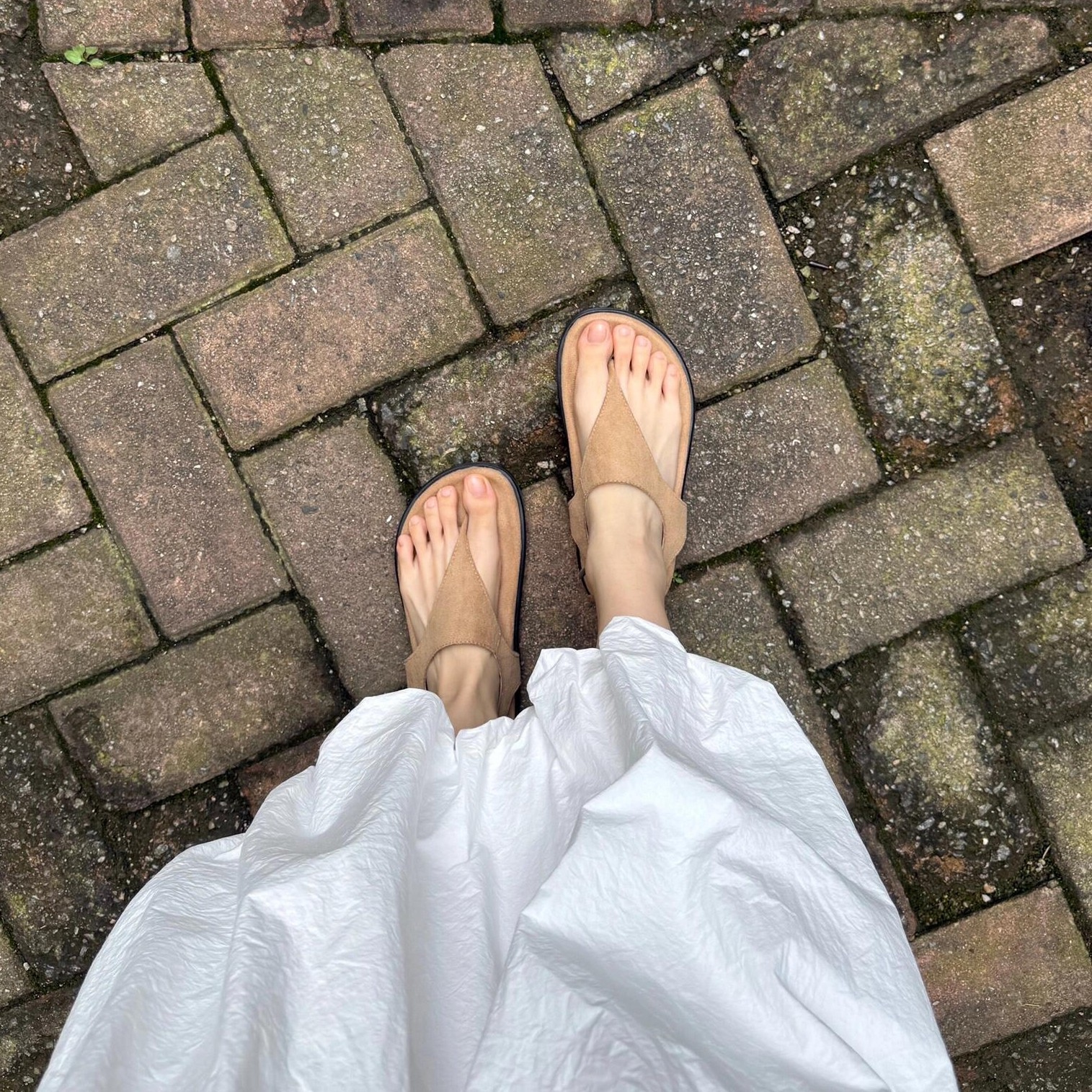 夹脚小凉鞋人字凉拖鞋女