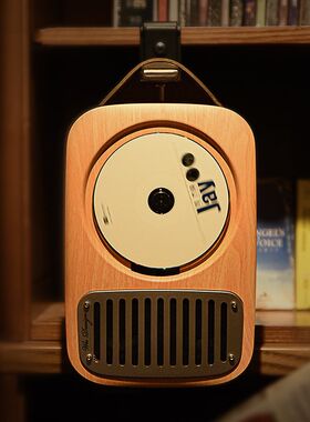 巫CD机 充电蓝牙音响专辑播放播外放便携K一体C器D放机 单曲人生