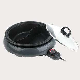 Eupa/灿坤电火锅TSK-8201A家用两件式学生多功能快煮锅不沾锅迷你