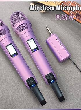 定制款kk205麦克风明星同款K歌声卡直播户外音响skm9000无线话筒