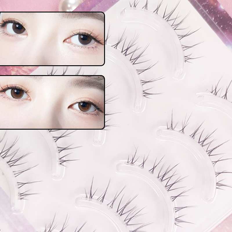 透明梗一片式自然款仙子假睫毛