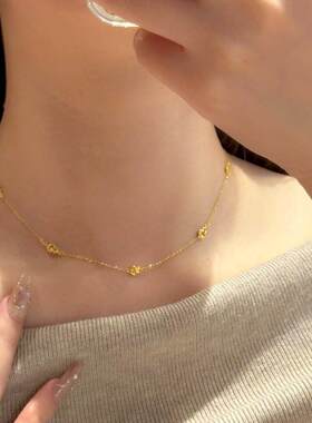 国风金属福禄葫芦项链新中式碎冰