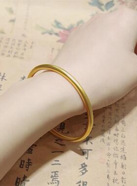 古法传承手炼黄金戒指手链