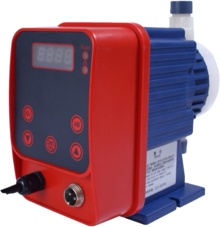 空宽电磁隔膜计量泵PVDF泵头PTFE Modbus-RS485/4-20MA空宽计量泵