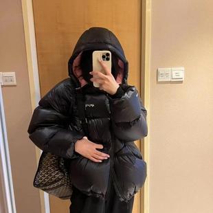 parka纯色拉链连帽情侣短款 down 羽绒服 STC白鸭绒ripstop 大卫