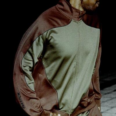 天花板大卫の经典jo系列侧边口袋设计按钮开合拉绒夹克套装情侣款