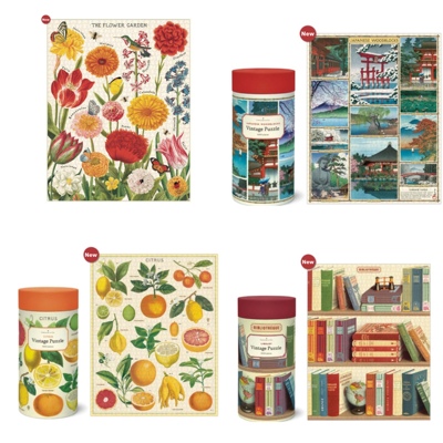 2022新款Cavallini拼图1000柑橘