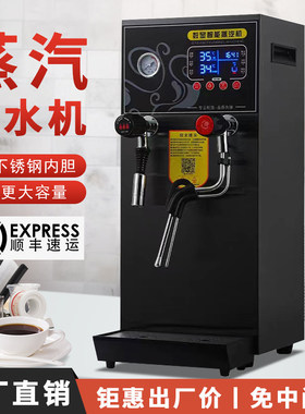 蒸汽开水机奶泡机商用全