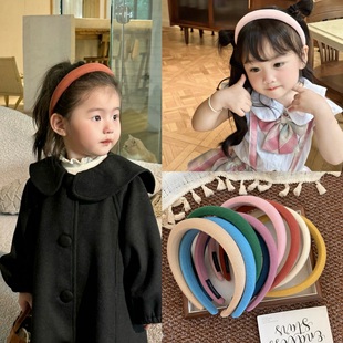 不勒头 发卡新款 儿童发箍包布头箍女童发饰百搭韩版 头饰新款