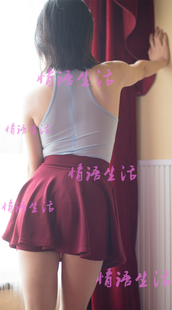 秋户外易脱裙隐形全拉链开裆裙女野外情侣方便办事开档a字半身裙