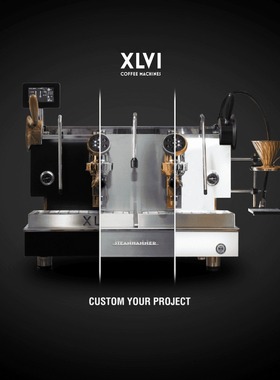 XLVI STEAMHAMMER单头双头三头电控半自动意式商用咖啡机原装进口