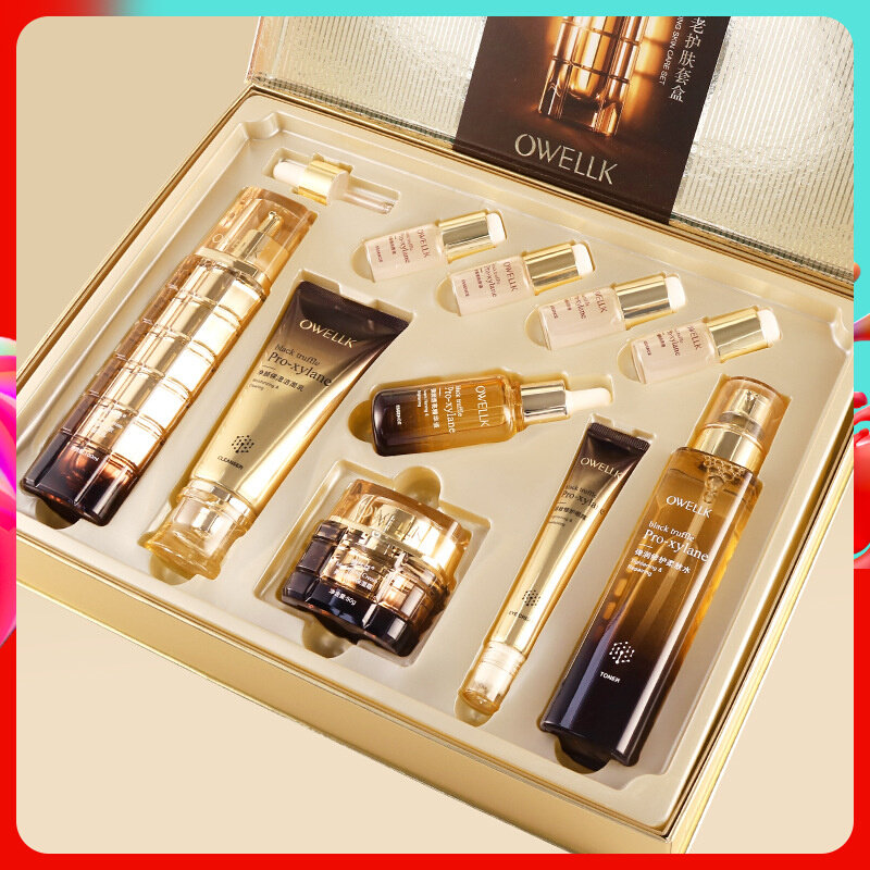 欧华蔻黑松露玻色因抗初老护肤品套盒补水保湿紧致淡纹抗皱化妆品