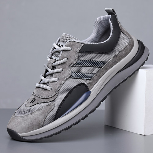 男鞋春夏新款网面透气休闲软底