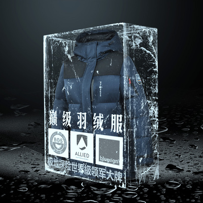 【北欧巅级极地拇指纹】C12124户外运动女800/700蓬ALLIED羽绒服