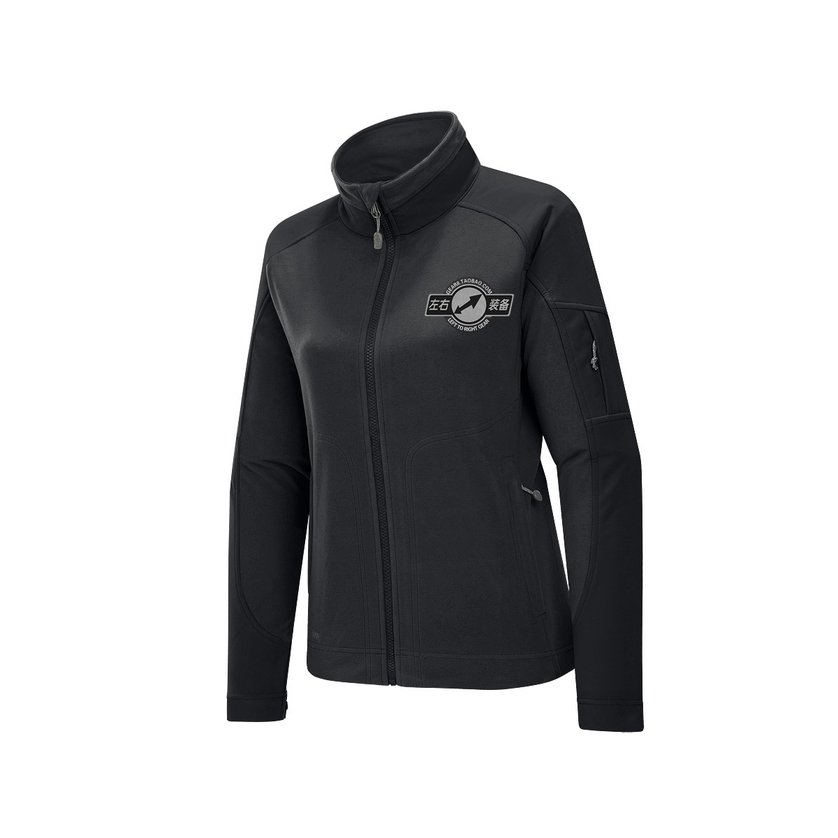 【经典！】03023乐非士女款防风防水SOFTSHELL软壳衣