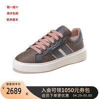 巴利 BALLY 女士休闲运动鞋板鞋老花图案 MYRON W TPS 6301361