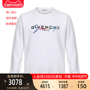 纪梵希 男士 棉质圆领长袖 BMJ03C30AF GIVENCHY 男装 卫衣运动衫