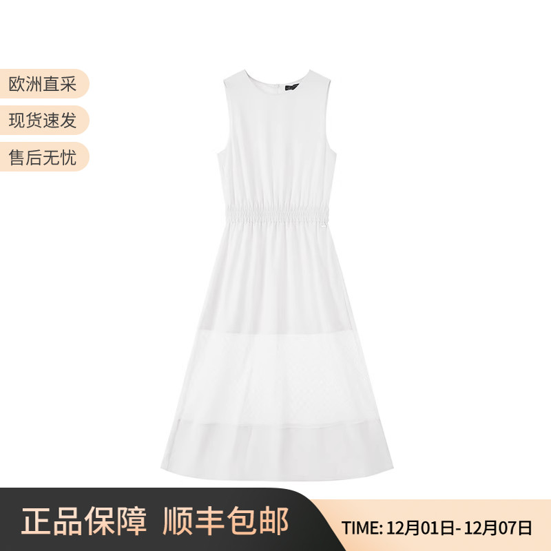 AX阿玛尼女士无袖长款连衣裙