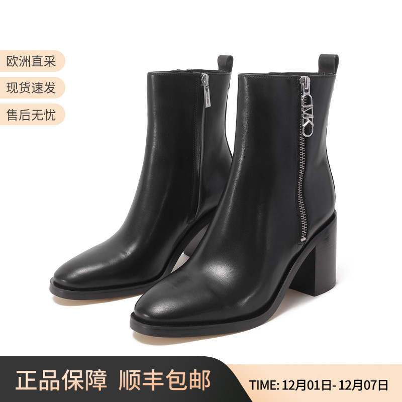 MichaelKors短靴高跟中筒靴子