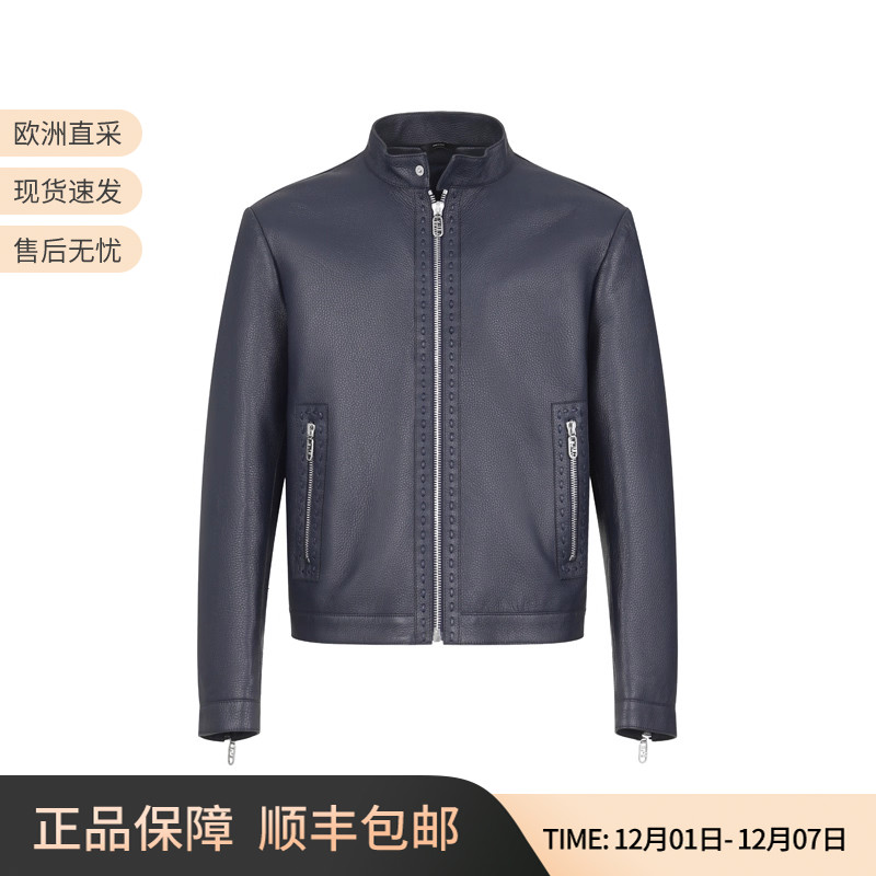 Fendi芬迪皮衣皮夹克外套上衣