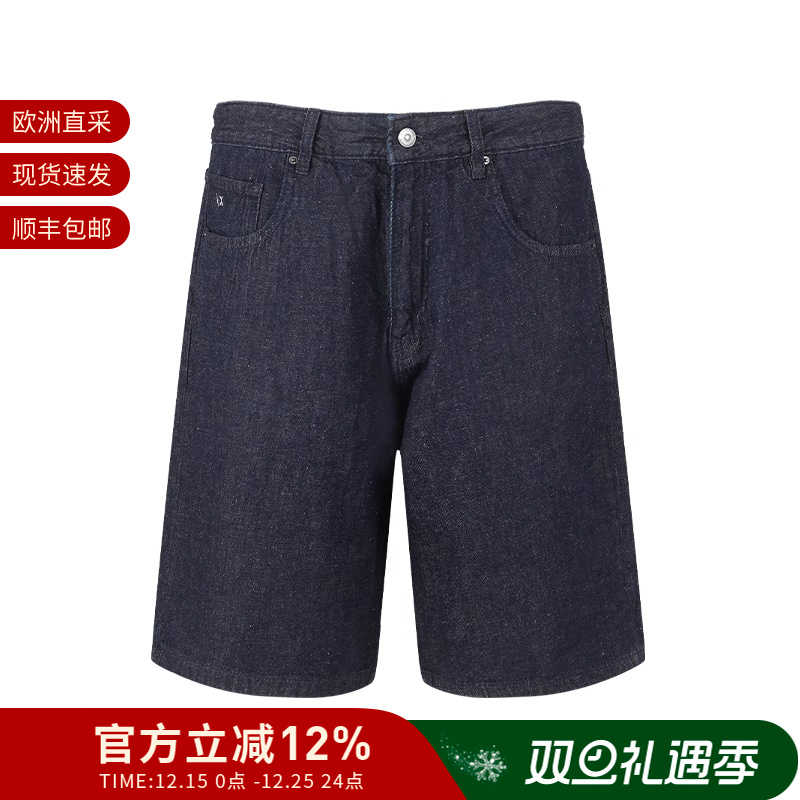 AX阿玛尼休闲牛仔短裤五分裤