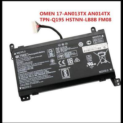 全新原装OMEN 17-an013TX/an014TX ng FM08 TPN-Q195 笔记本电池