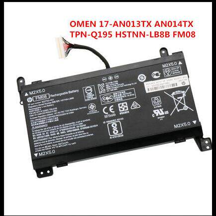 全新原装OMEN 17-an013TX/an014TX ng FM08 TPN-Q195 笔记本电池