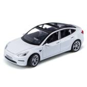 24特斯Model3合金模型声光音效生日蛋糕装 新款 饰儿童男孩玩具