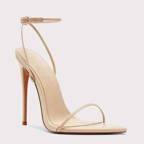 跨境欧美时装凉鞋 尖头细跟罗马绑带女鞋sandals women big size