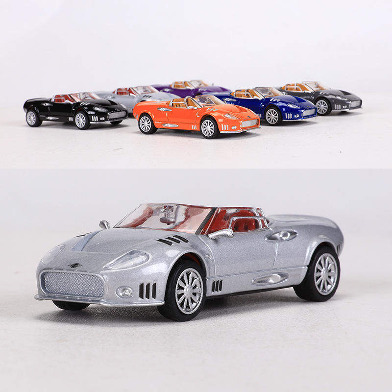 DCT 1:64 世爵C12敞篷跑车仿真合金汽车模型火车/摩托/汽车模型